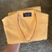 Brooks Brothers Lambswool Yellow V-neck Sweater