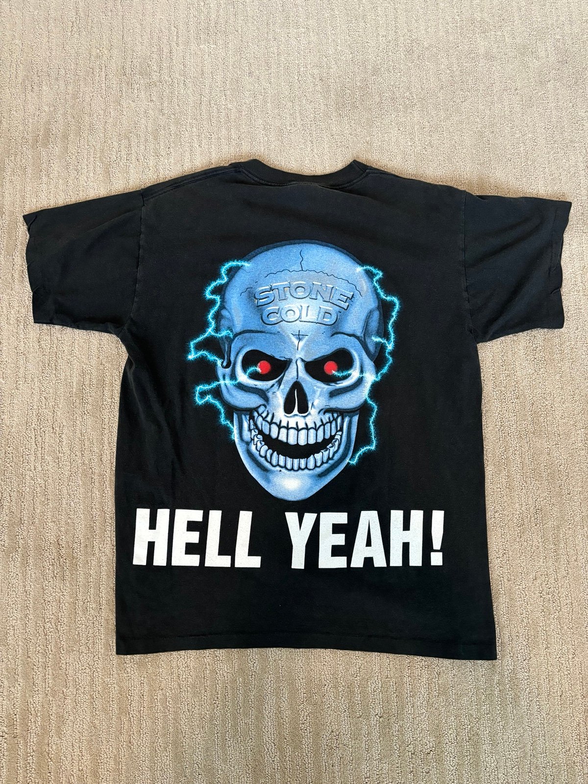 Vintage WWF Stone Cold Steve Austin “Wanna Raise Some Hell?” Rare Shirt