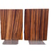 Vintage Don Owen Design Inc Wood Block MCM Bookends