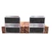 Vintage Don Owen Design Inc Wood Block MCM Bookends