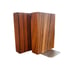 Vintage Don Owen Design Inc Wood Block MCM Bookends