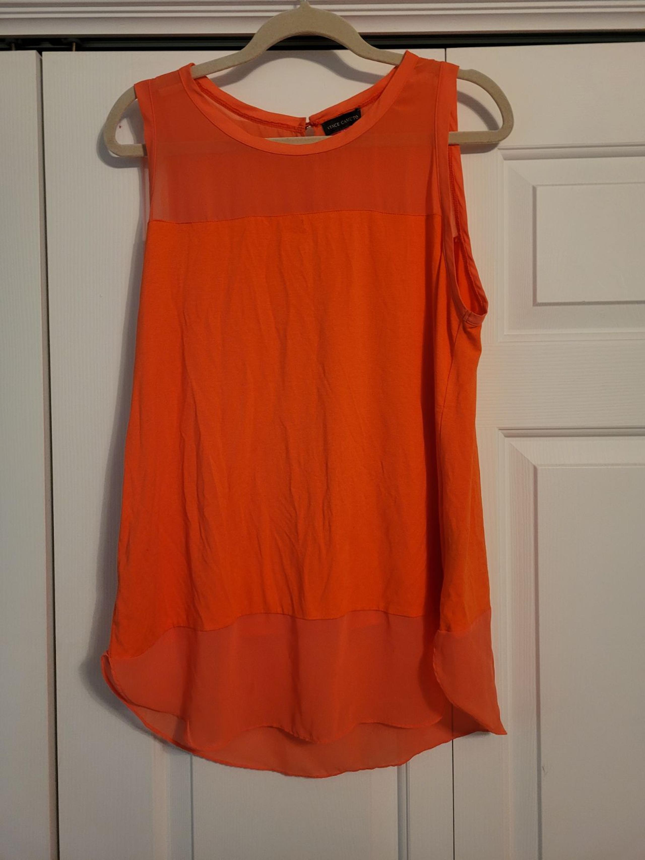 Orange Vince Camuto shirt