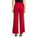 TOPSHOP Women Red Dres Pants Wide Leg Size 2