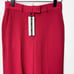 TOPSHOP Women Red Dres Pants Wide Leg Size 2