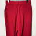 TOPSHOP Women Red Dres Pants Wide Leg Size 2