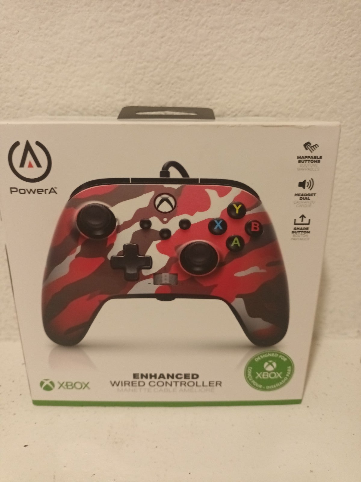 Xbox One enhanced wired controller