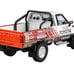 1985 Toyota Hilux Single Cab Pickup Truck Class 7S Racing White with Graphics