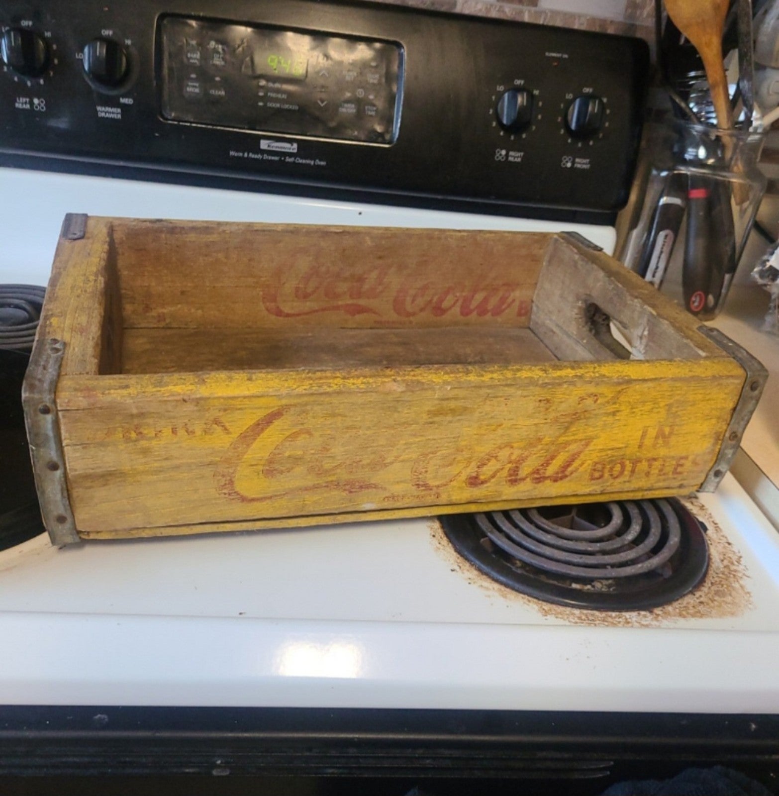 Vintage Wooden Coca Cola crate