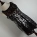Banana republic black sequin dress