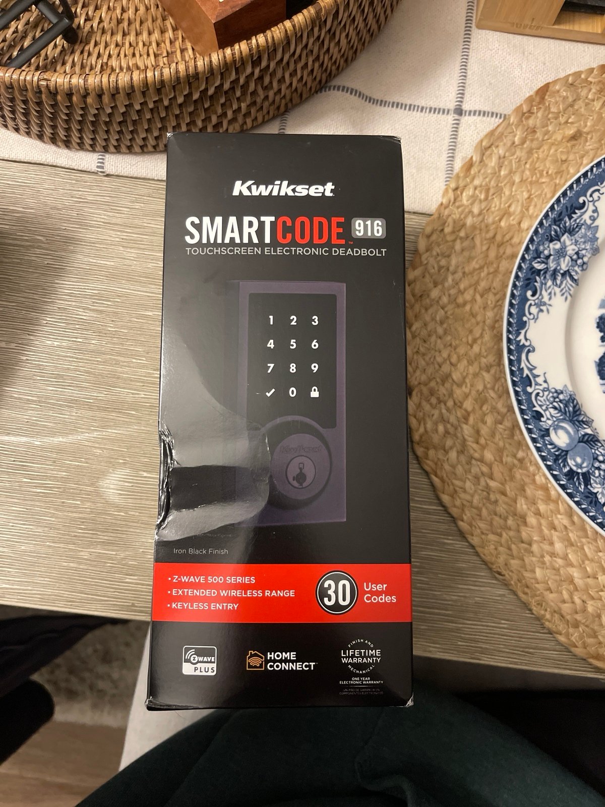 Kwikset smart code 916 door lock