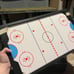 KICK Duo 30″ 2-in-1 Mini Tabletop Foosball Table (Brown)