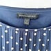 NWT Banana Republic Navy Beige Polka Dot Pleated Maxi Dress Belted Waist Size 4