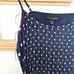 NWT Banana Republic Navy Beige Polka Dot Pleated Maxi Dress Belted Waist Size 4