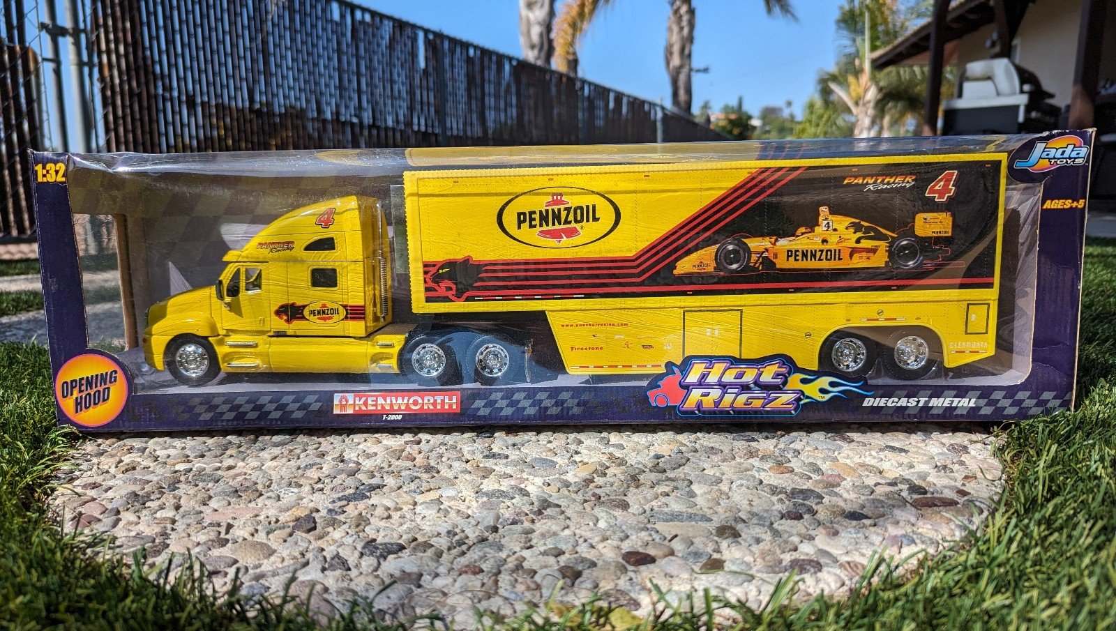 Jada Toys Hot Rigs Pennzoil Tractor-trailer