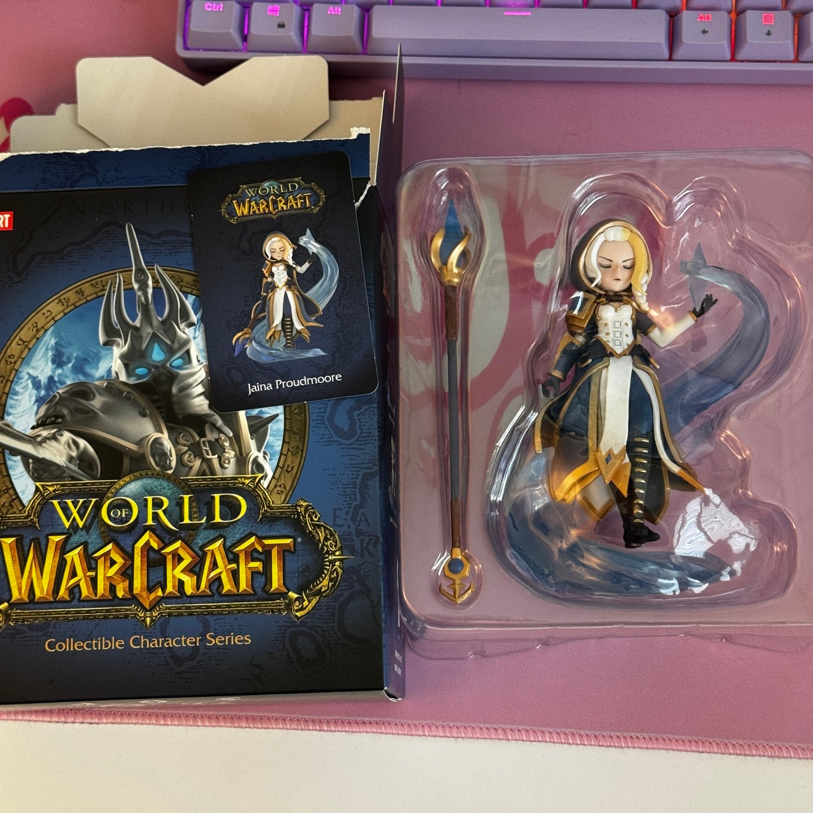 POP MART World of Warcraft Jaina Proudmoore Blind Box Figure