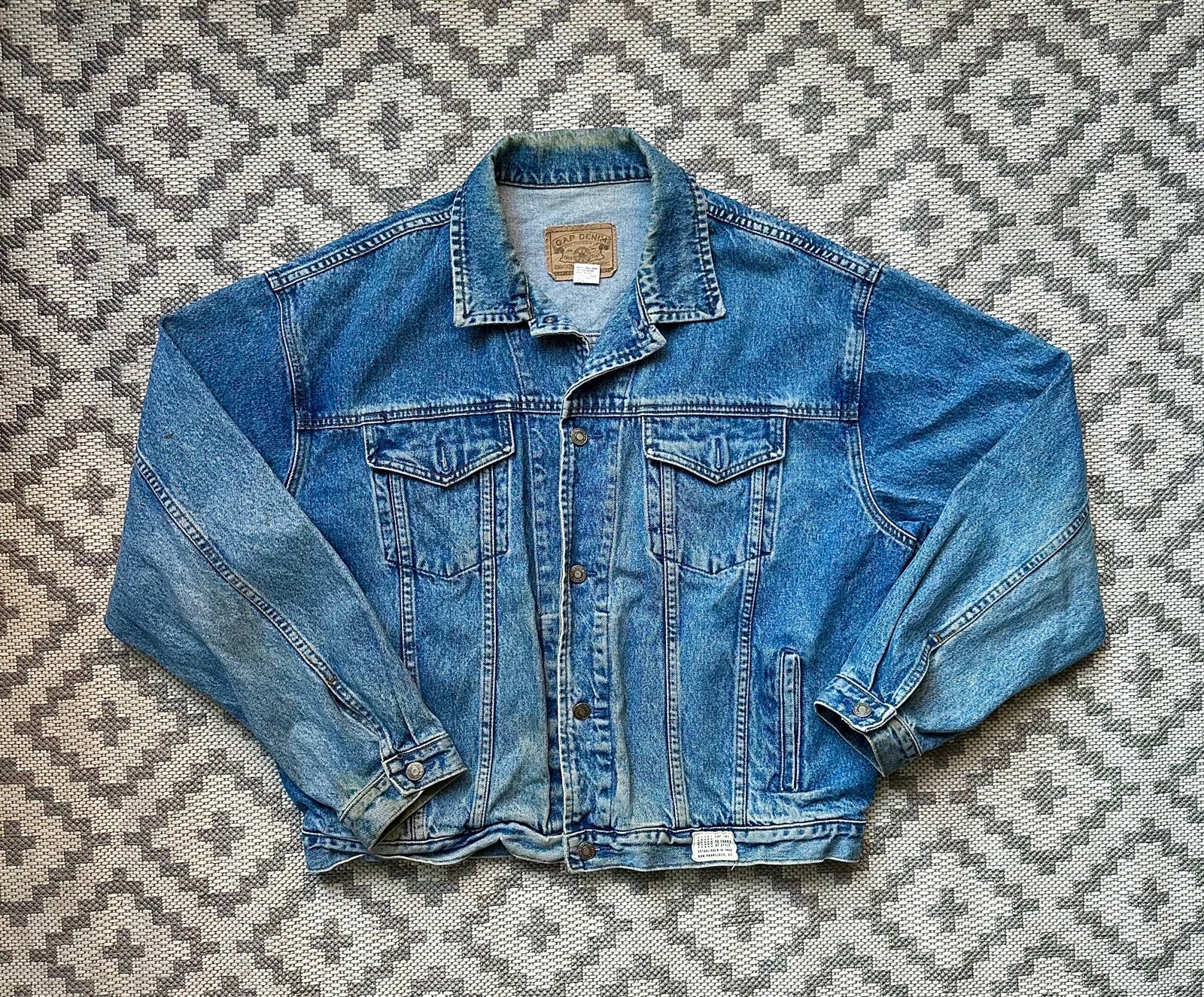 Vintage 90's The GAP Denim Boxy Denim Jacket