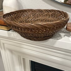 Vintage woven basket