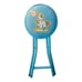 hasbro 2004 my little pony rainbow dash foldable stool RARE ALERT blue soft top.