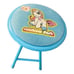 hasbro 2004 my little pony rainbow dash foldable stool RARE ALERT blue soft top.