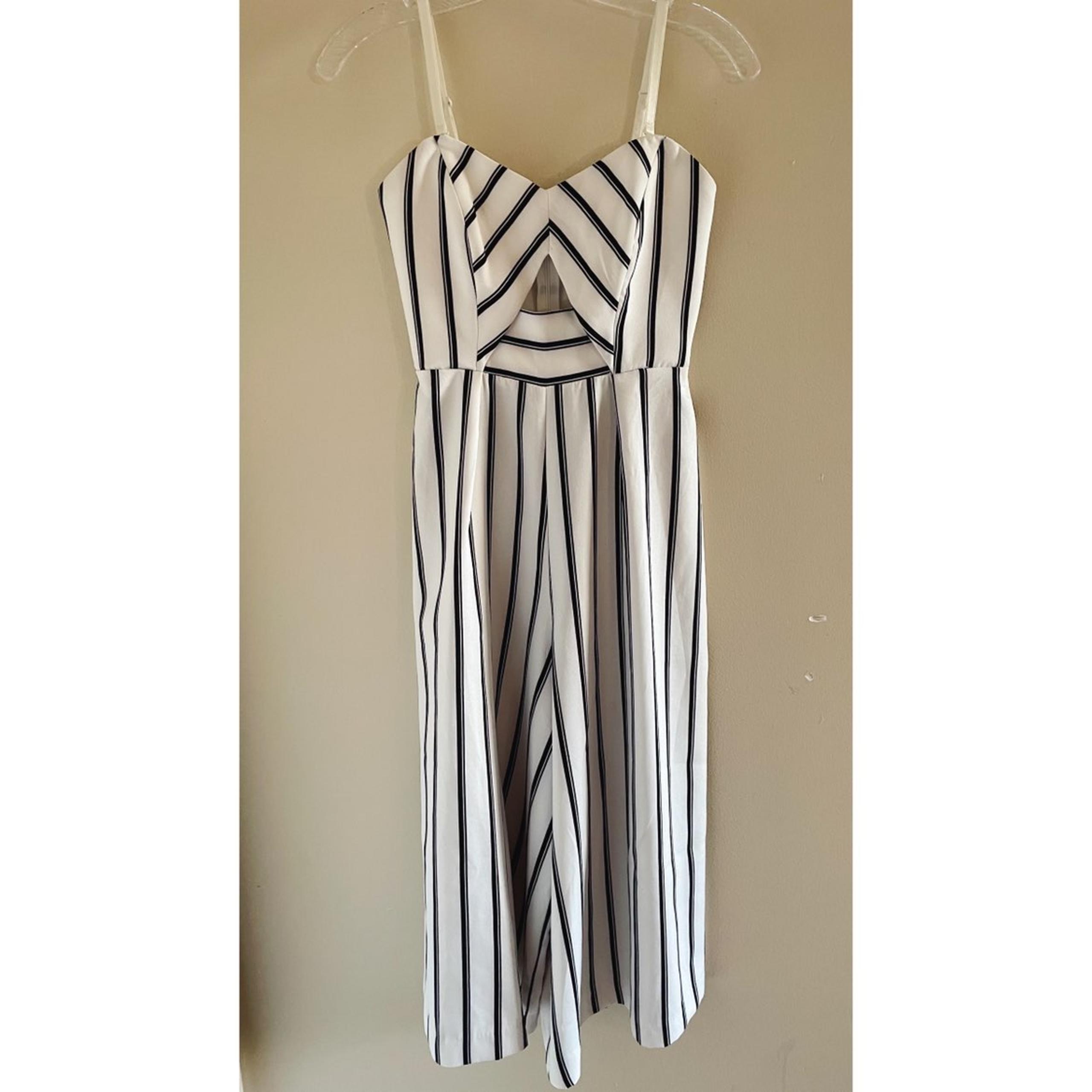 Love Culture Striped Jumpsuit