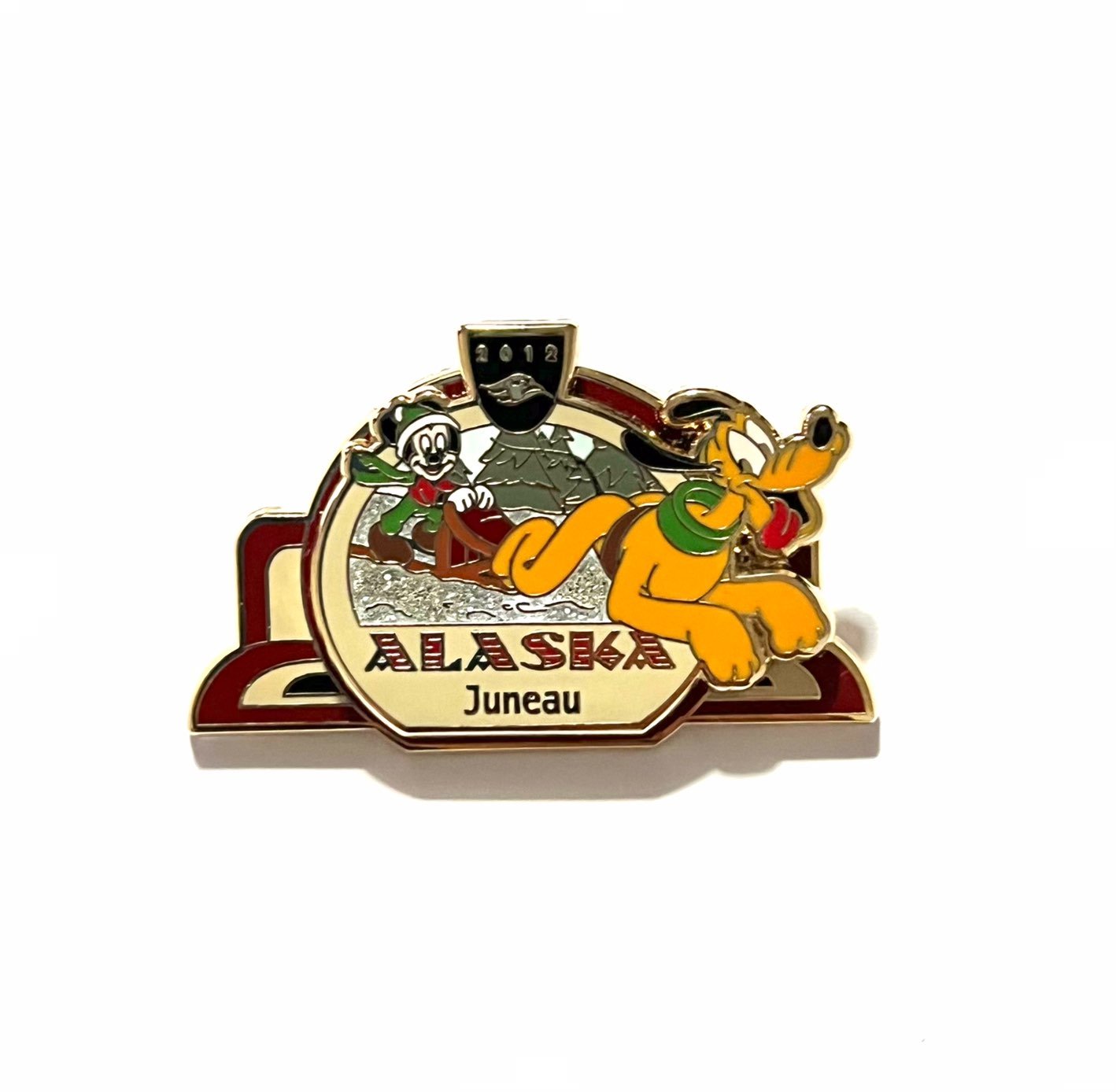 RARE 2012 Pluto Alaska Juneau Disney Pin!