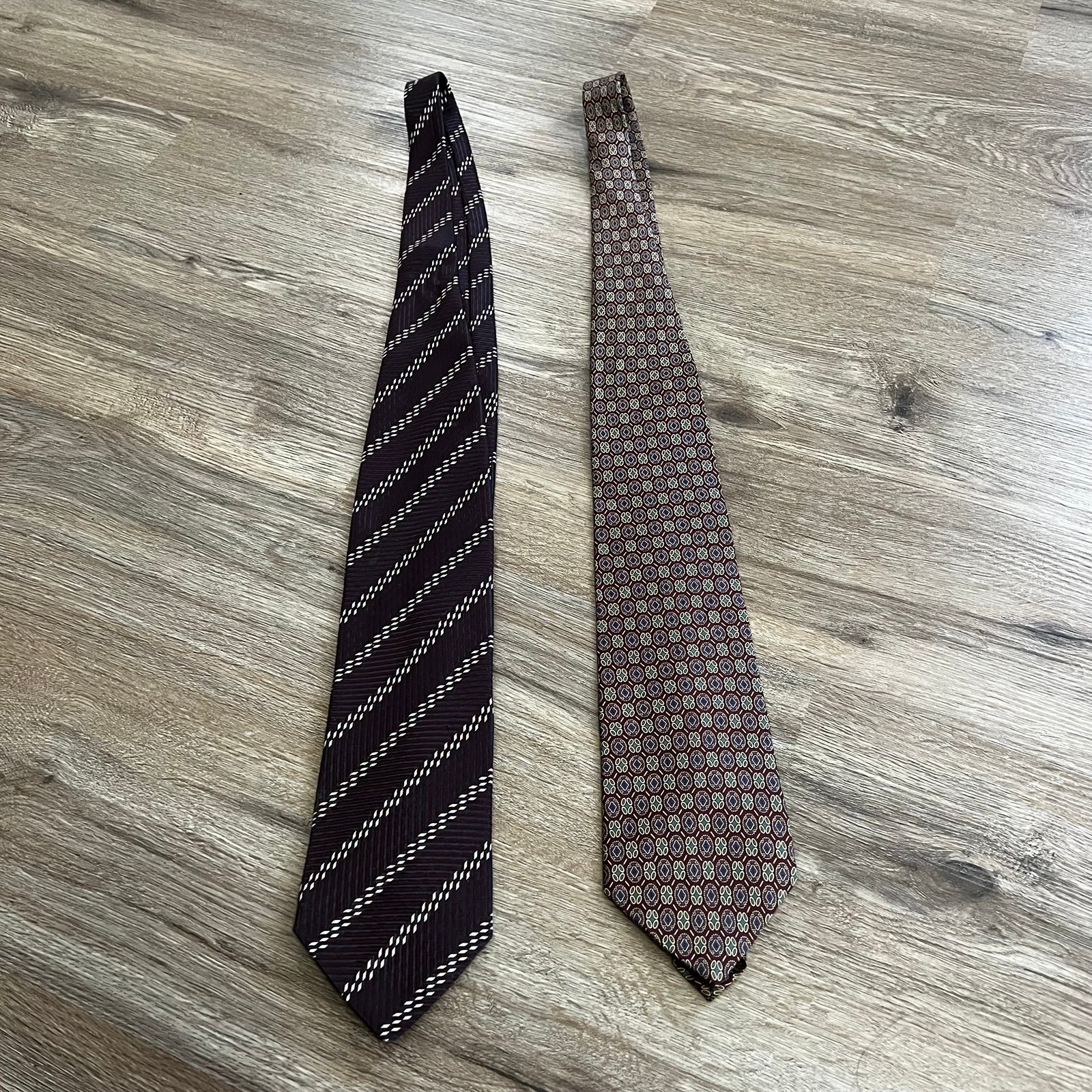 CHRISTIAN DIOR & GIORGIO ARMANI Mens Tie Bundle