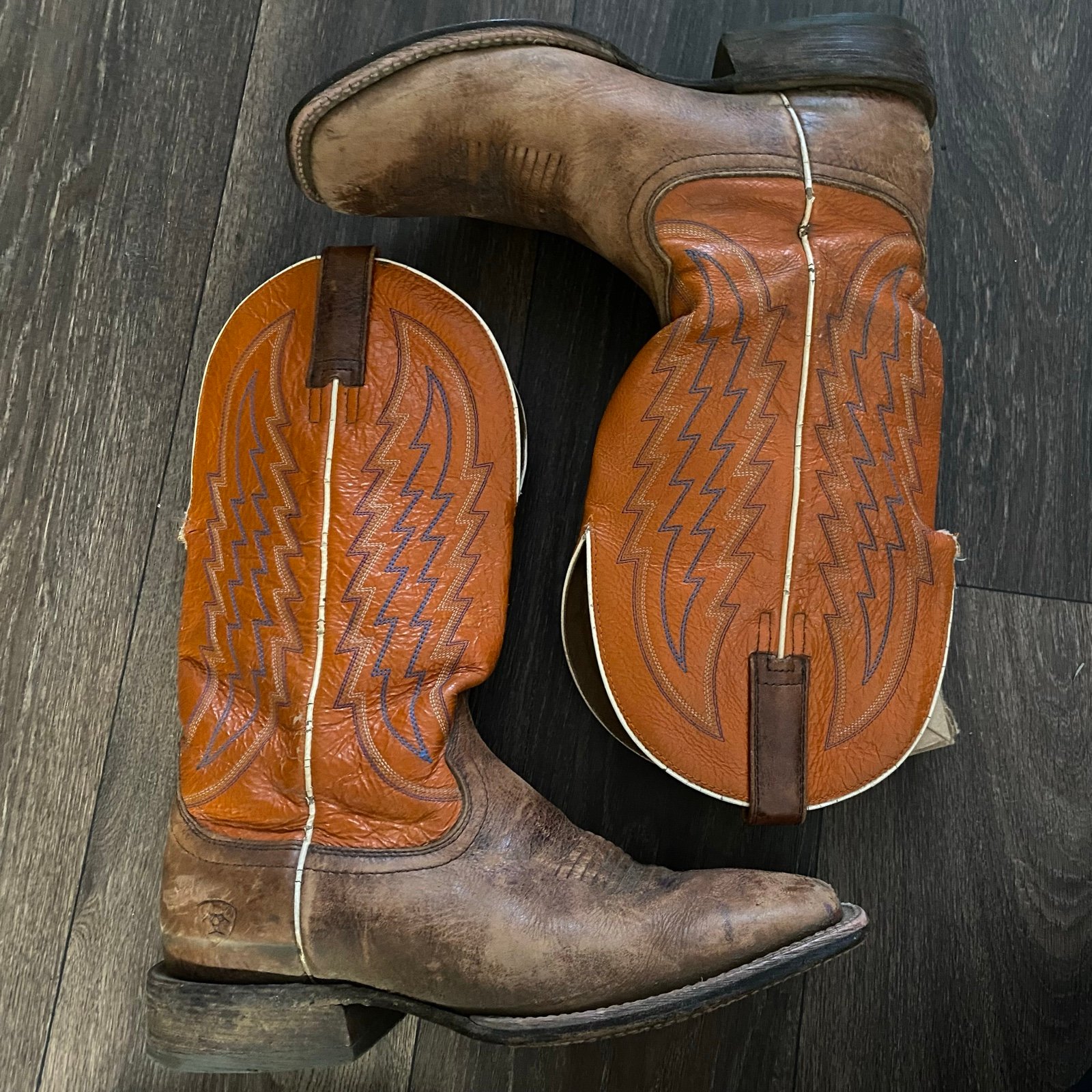 Ariat® Men's Circuit Stride Roper Cowboy Boots