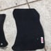 STI mats floor carpet subaru set 2 front fabric canvas rough carpet 2015