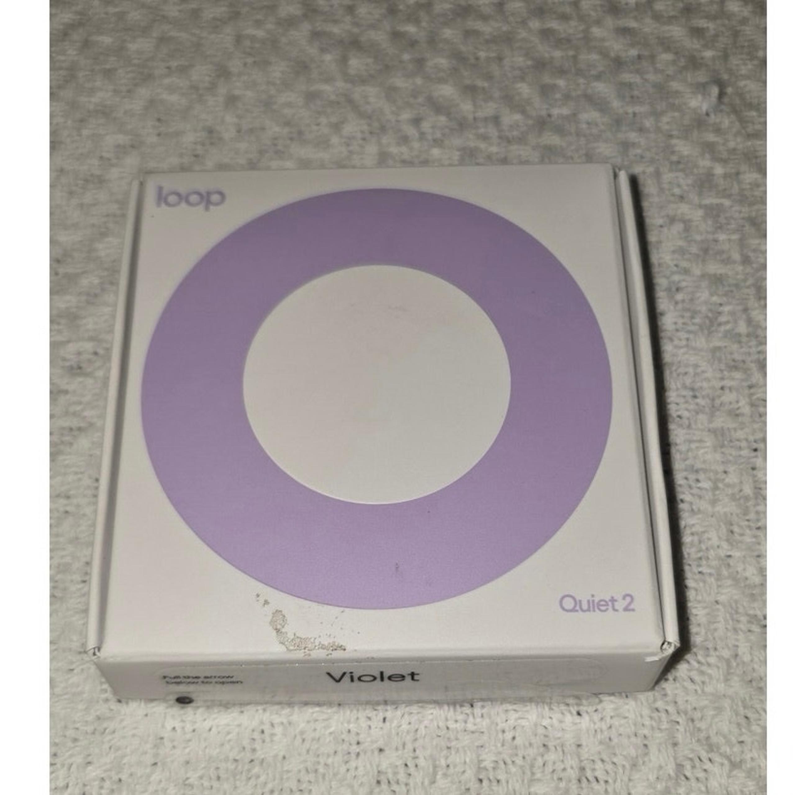 Loop Quiet 2 Violet earplugs noise reducing rating 14
