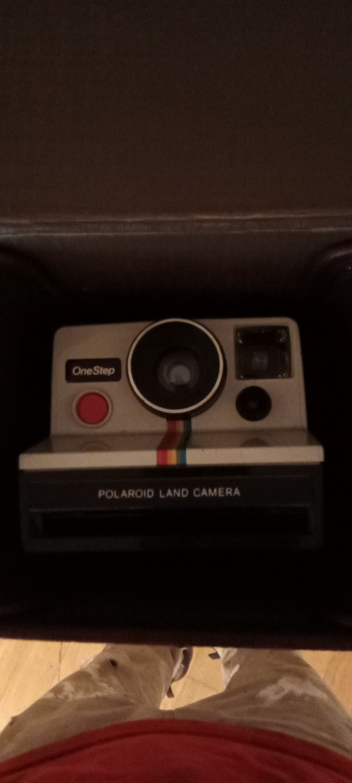 Vintage Polaroid camera