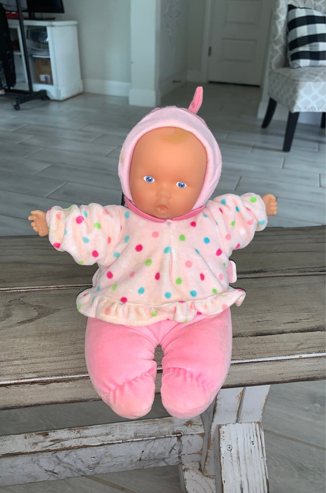 Corolle cloth Baby doll Pink clothe Plush Toy