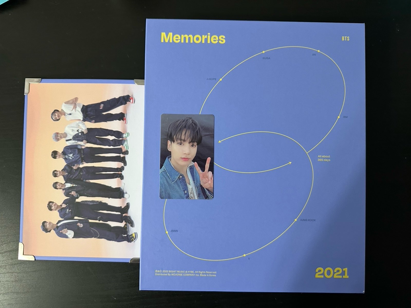 BTS 2021 Memories DVD