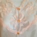 Vintage Sheer Pink Fantasy Nightwear Negligee Robe Size Medium