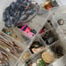 Massive bead collection and jewelry making supplies