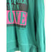 Life Is Good Nothing is Stronger Than Love Hooded Sweatshirt Hoodie Womens XL