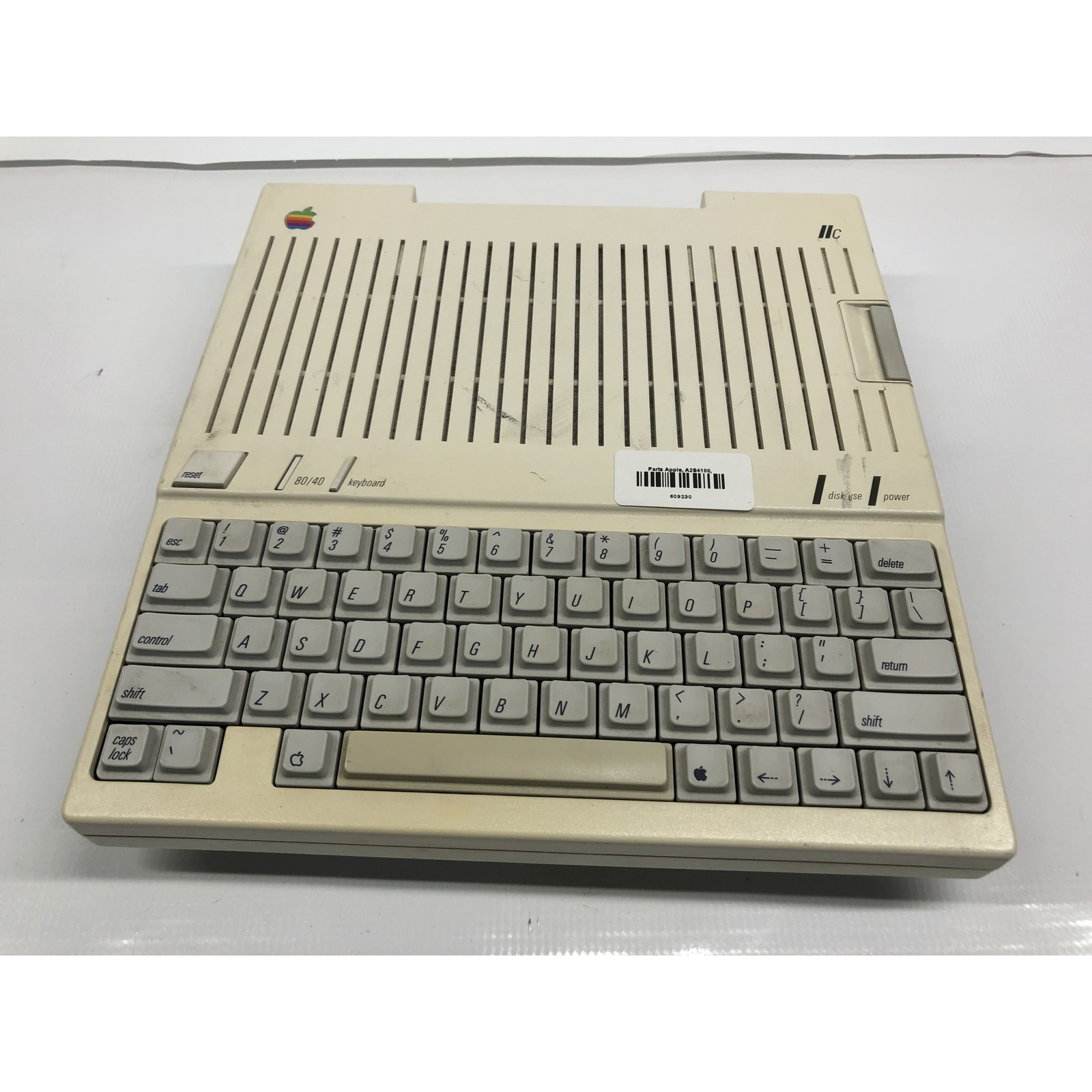 Vintage 1986 Apple IIc ROM Version 4 Model A2S4100 Computer Only