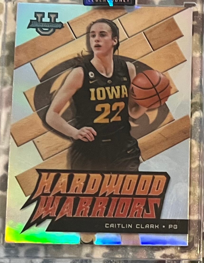 Caitlin Clark 2022-2023 Bowman U Bowman’s Best Hardwood Warriors
