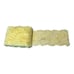 Fancy Vintage Lingerie LOT Scalloped Stretch Yellow Floral Lace Trim 3” Wide