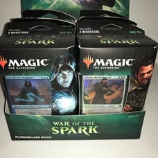 MTG Magic The Gathering War of The Spark :: 3 Gideon & 3 Jace Planeswalker Decks