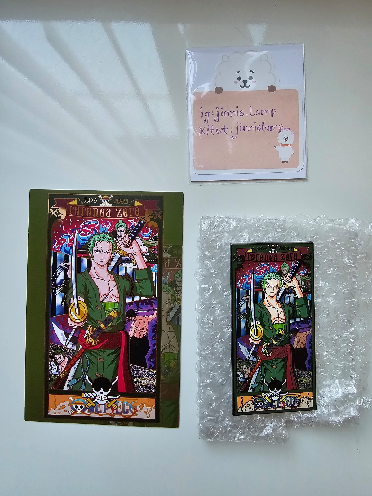 One Piece Zoro tarot pin Orangeshapins - BN