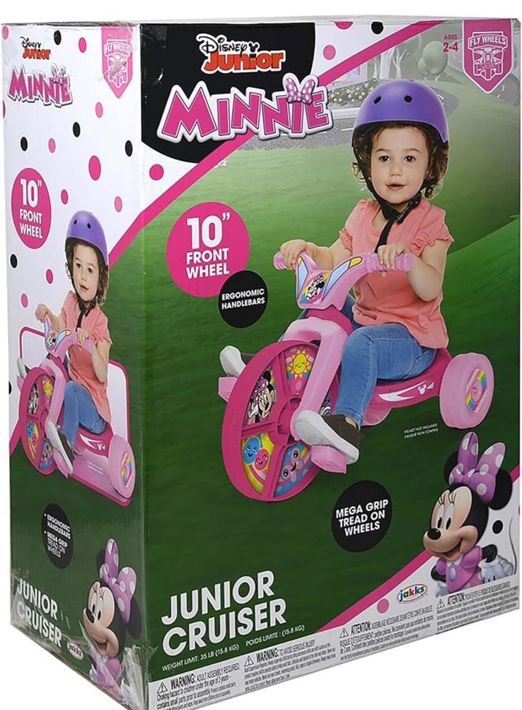 Disney Minnie Mouse Junior Cruiser Ride Tricycle