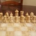 Hand carved chess set