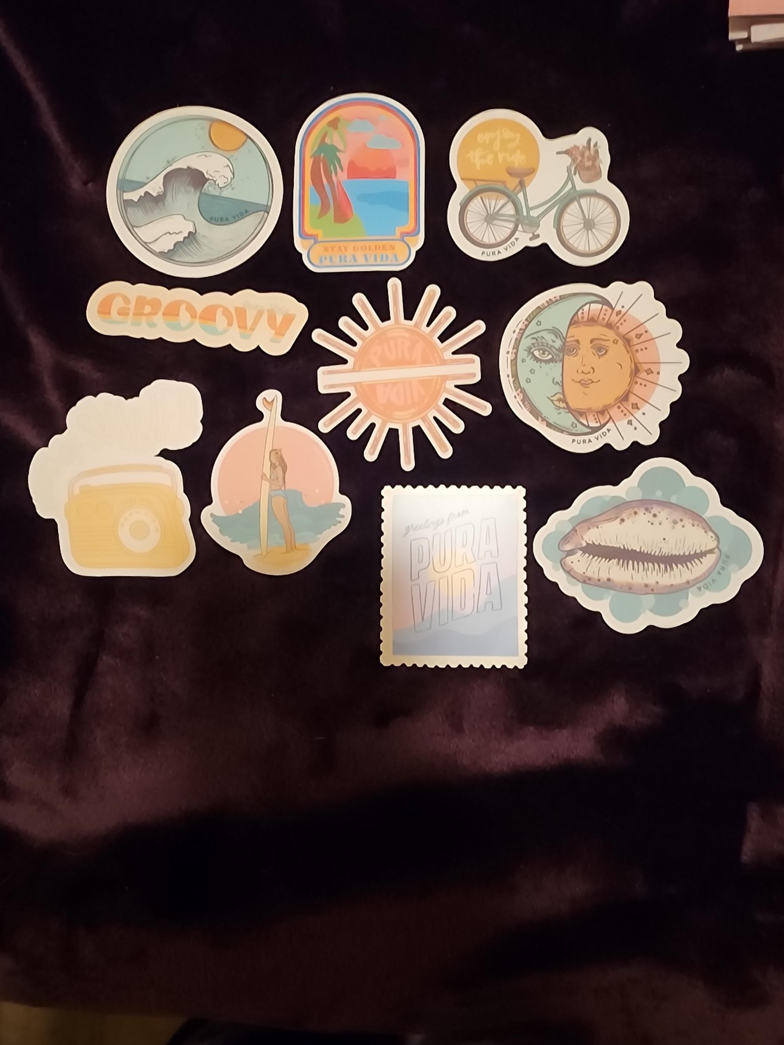 Pura Vida stickers