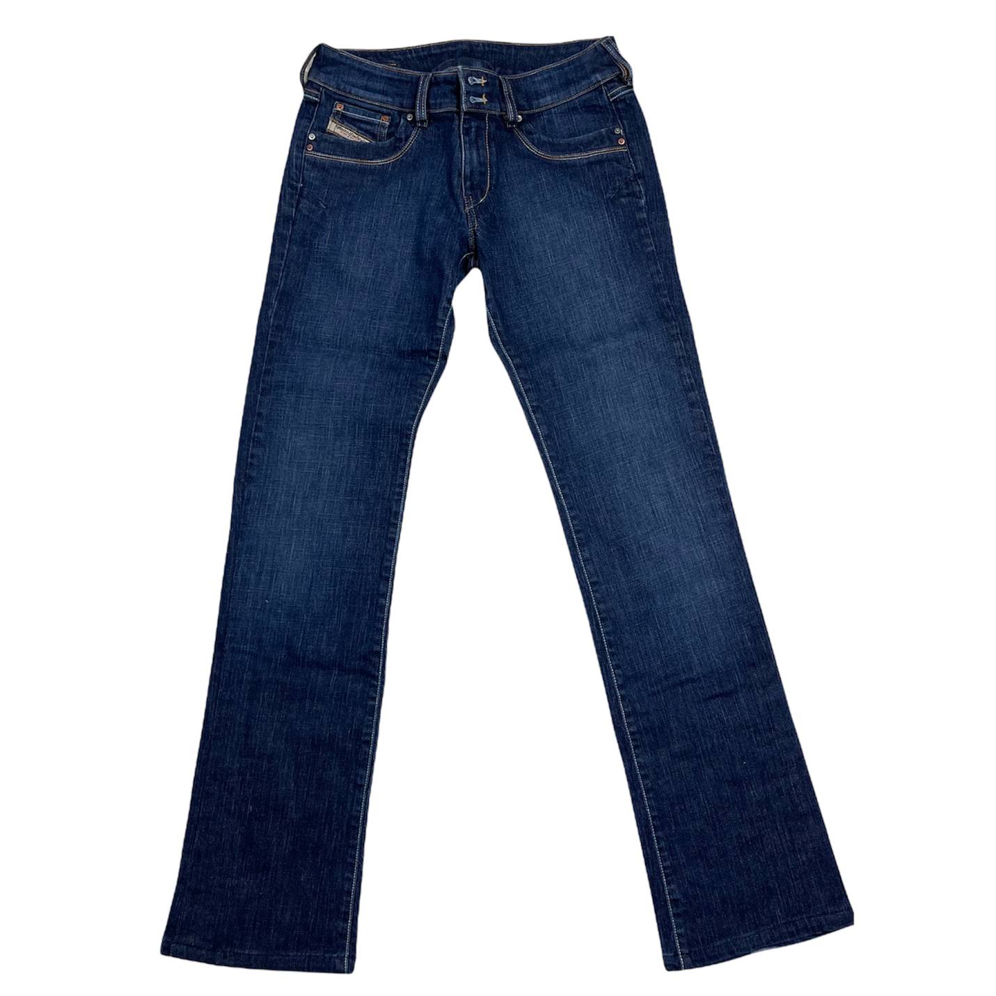 Diesel Women Dark Wash Blue Denim Jeans 28
