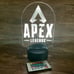 Apex Legends 3D LED Lamp Night Light