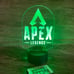 Apex Legends 3D LED Lamp Night Light