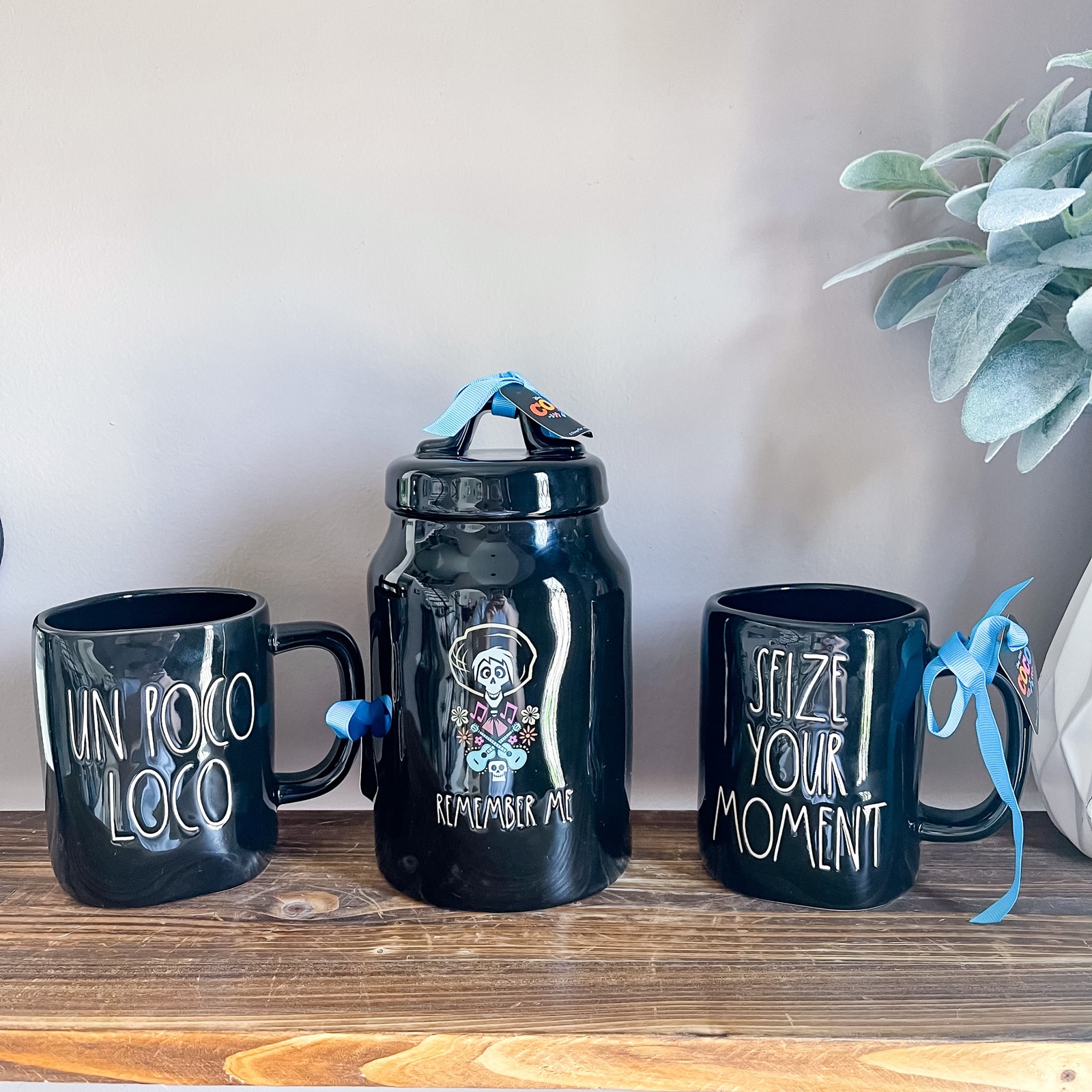NWT Coco Rae Dunn Canister and Mugs