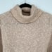 We The Free Free People Tommy Turtleneck Sweater Toasted Almond Womens Small