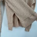 We The Free Free People Tommy Turtleneck Sweater Toasted Almond Womens Small