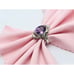 Vintage 14K Solid White Gold Designer Amethyst & Old Cut Diamond Ring - Size 5